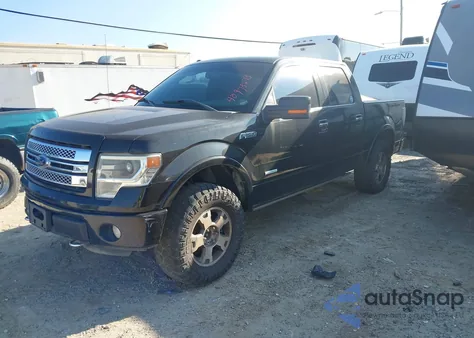2013 Ford F-150 Limited z USA, uszkodzony, nr VIN 1FTFW1ET3DFC77312